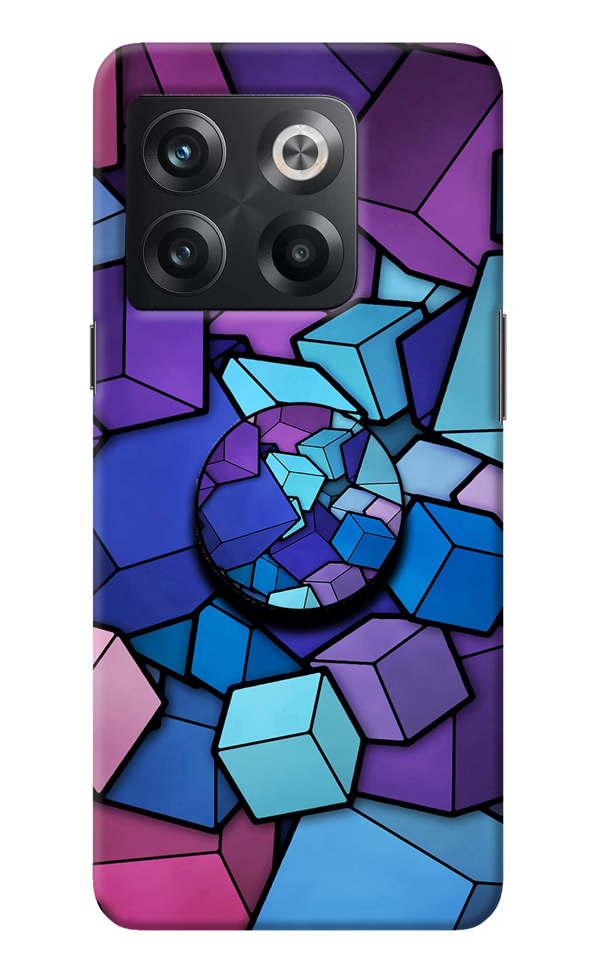 Cubic Abstract OnePlus 10T 5G Pop Case