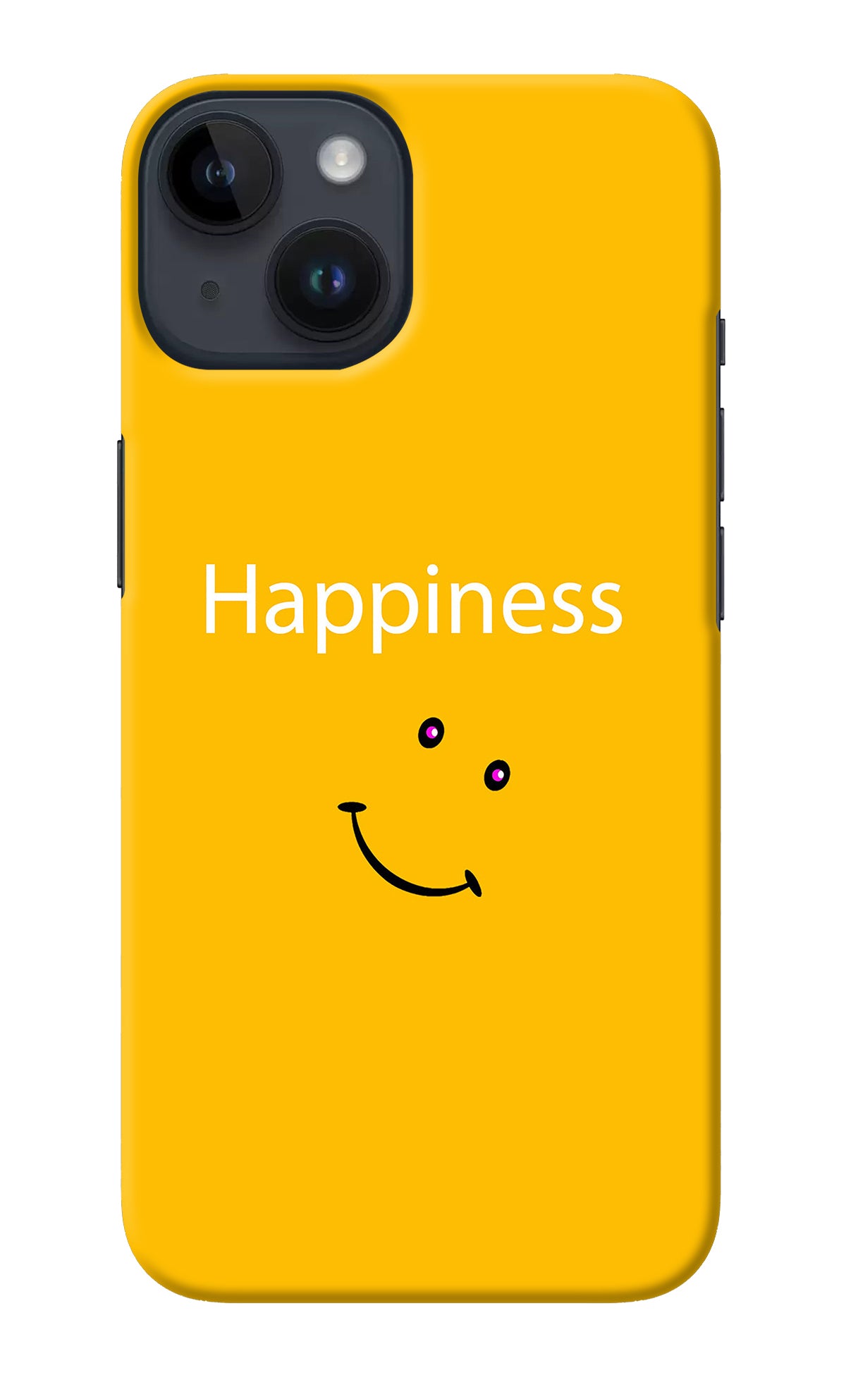 Happiness With Smiley iPhone 14 Back Cover