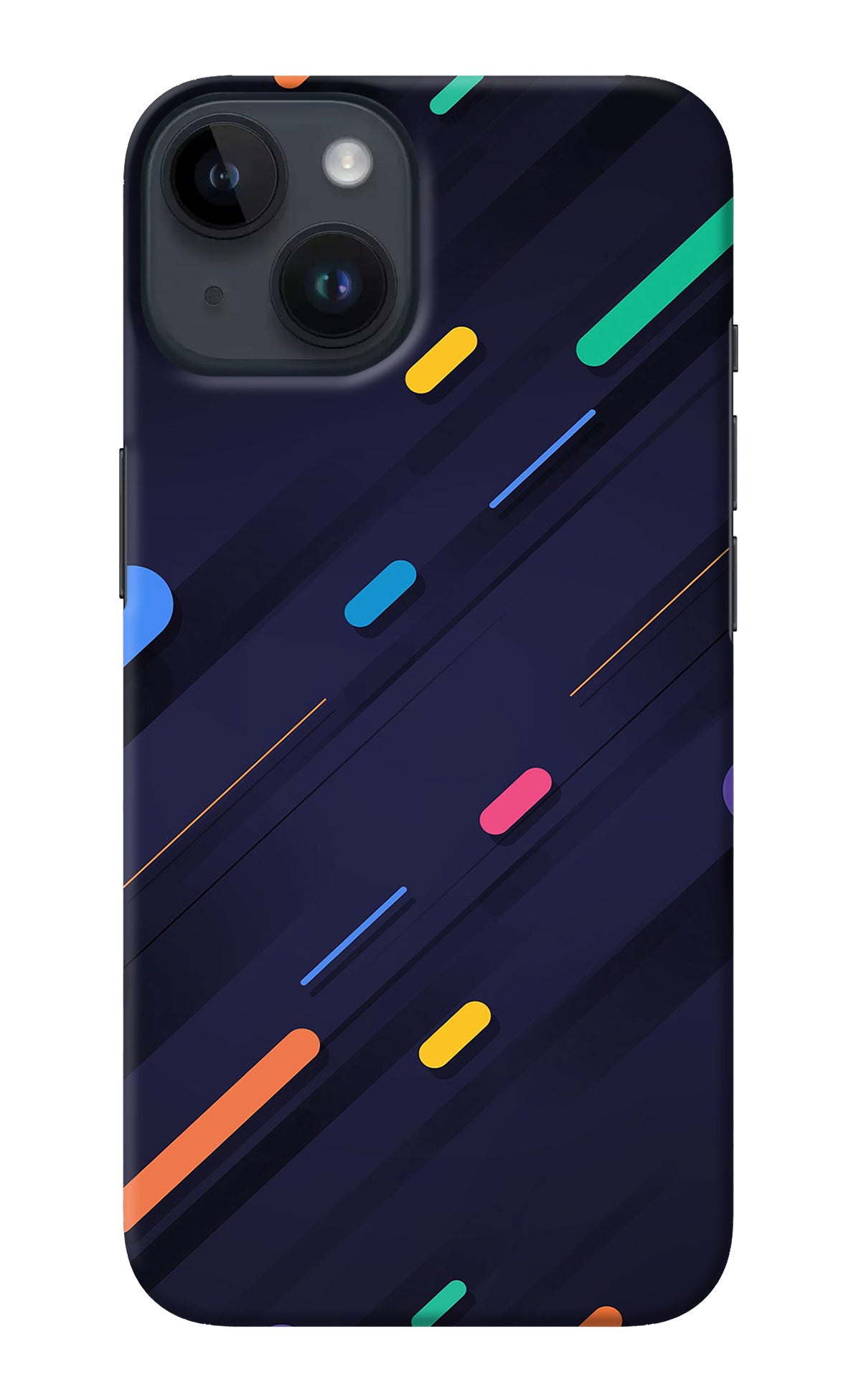 Abstract Design iPhone 14 Back Cover