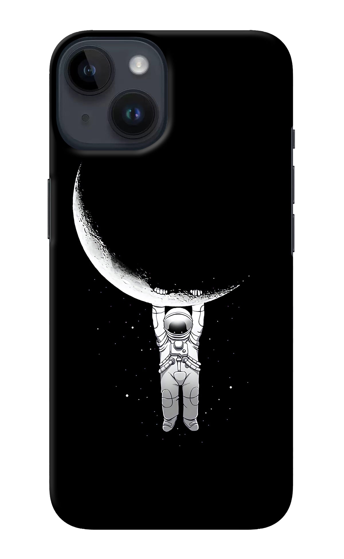 Moon Space iPhone 14 Back Cover