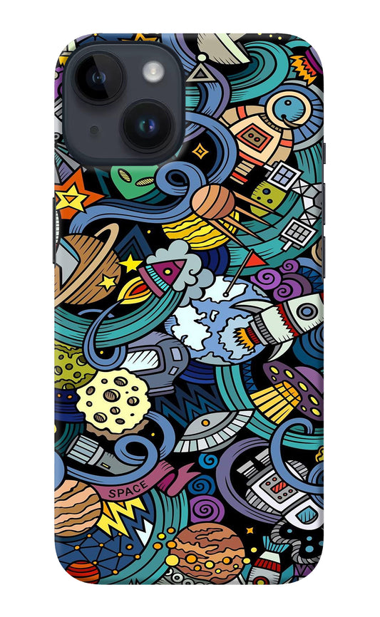 Space Abstract iPhone 14 Back Cover