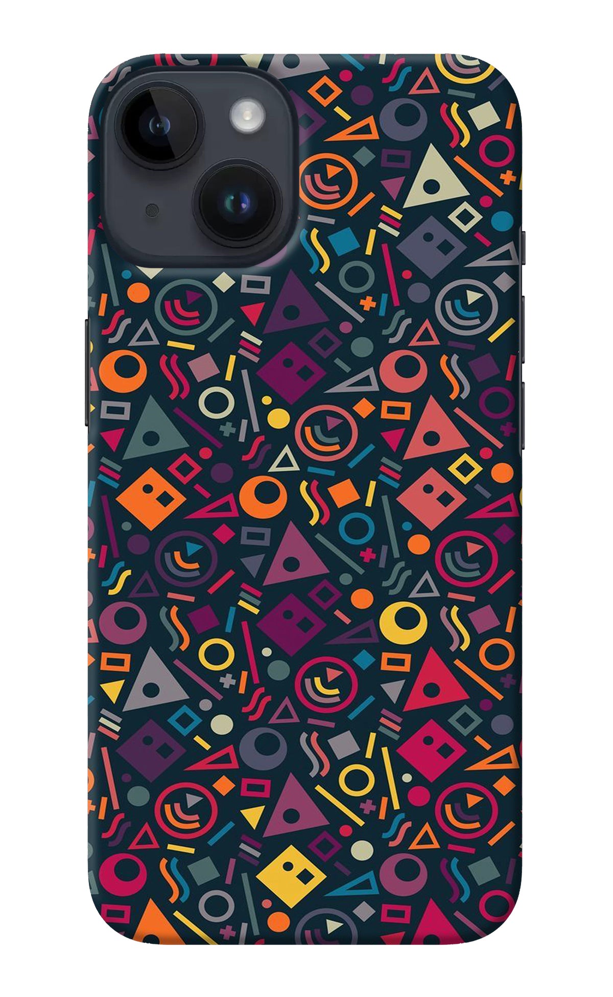 Geometric Abstract iPhone 14 Back Cover