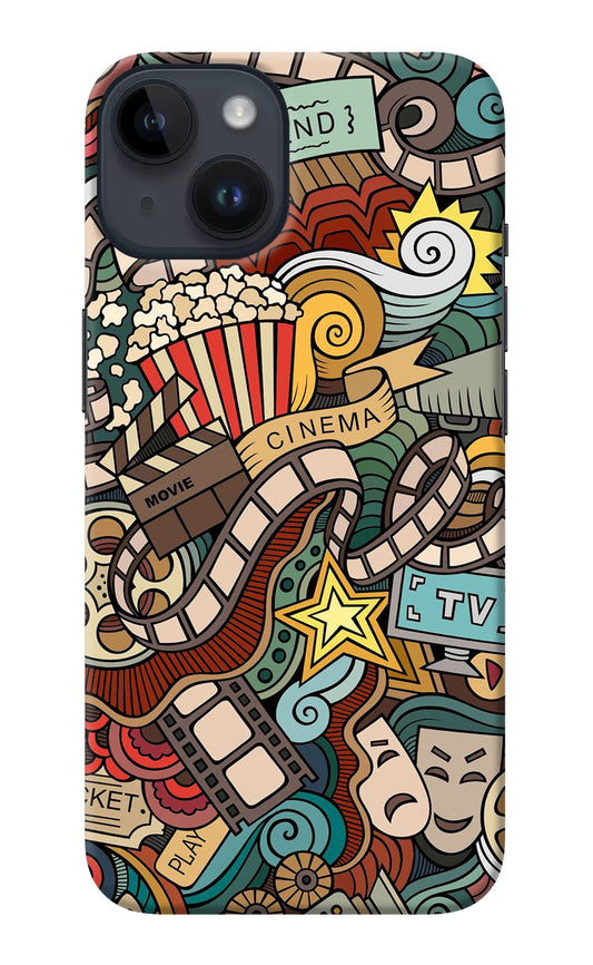 Cinema Abstract iPhone 14 Back Cover