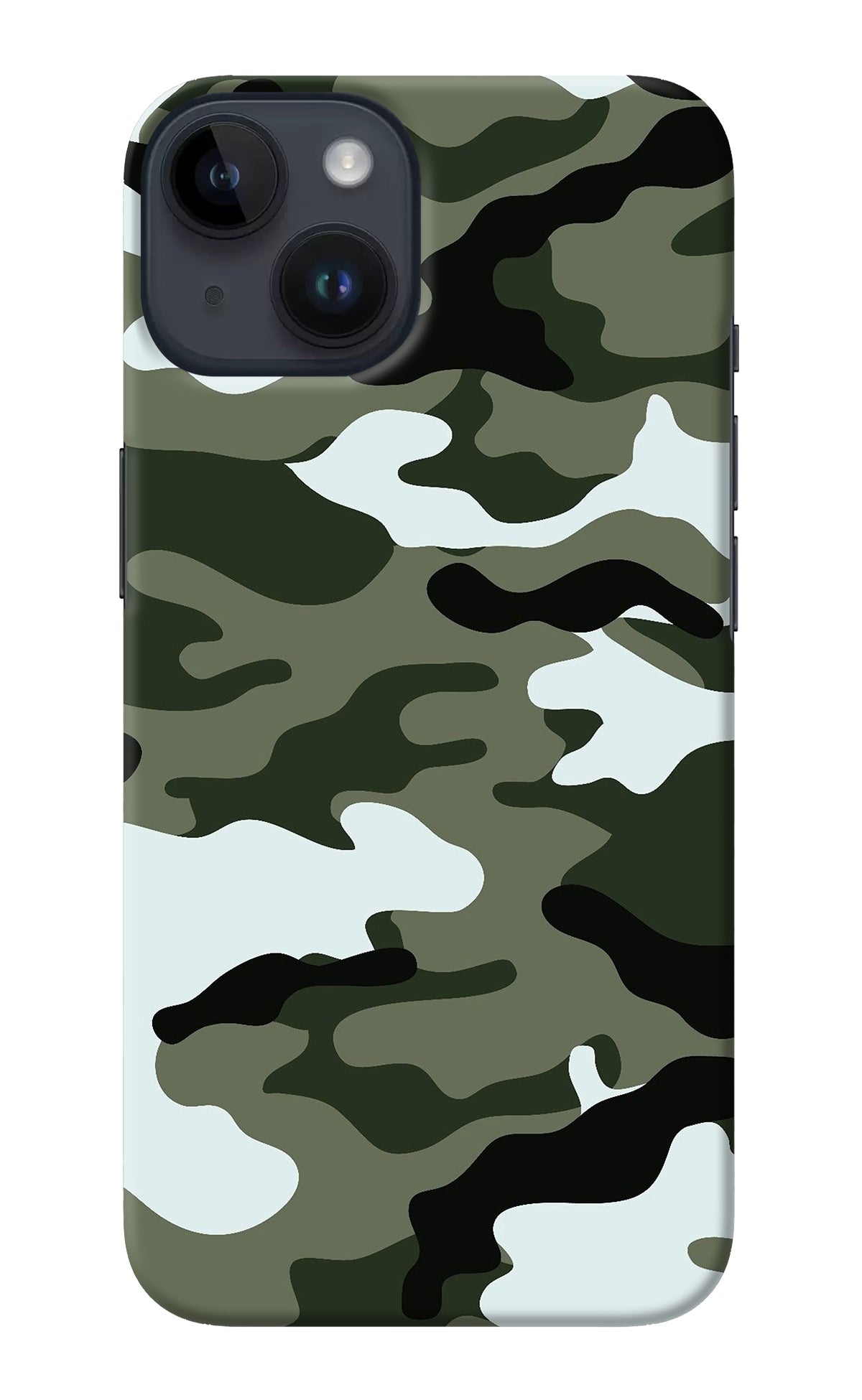 Camouflage iPhone 14 Back Cover