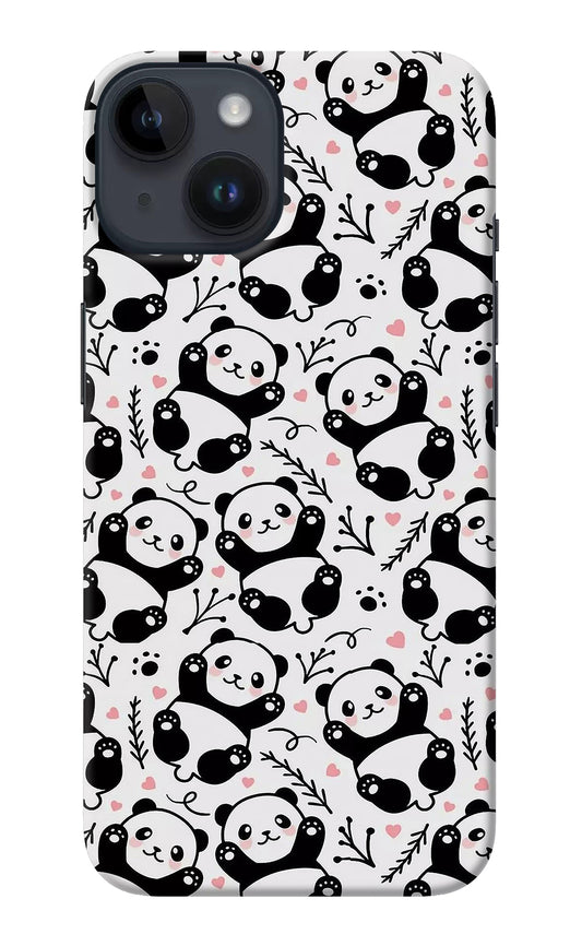 Cute Panda iPhone 14 Back Cover