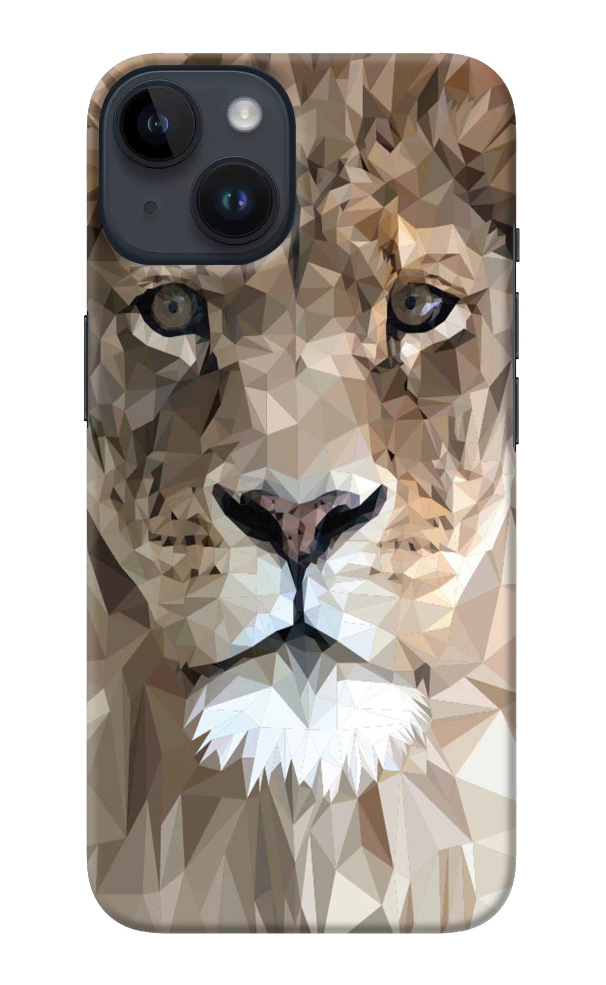 Lion Art iPhone 14 Back Cover