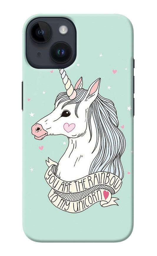 Unicorn Wallpaper iPhone 14 Back Cover