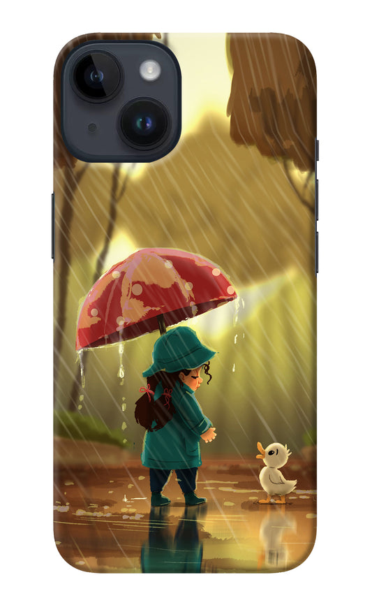 Rainy Day iPhone 14 Back Cover