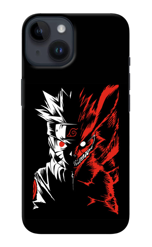 Naruto Two Face iPhone 14 Back Cover