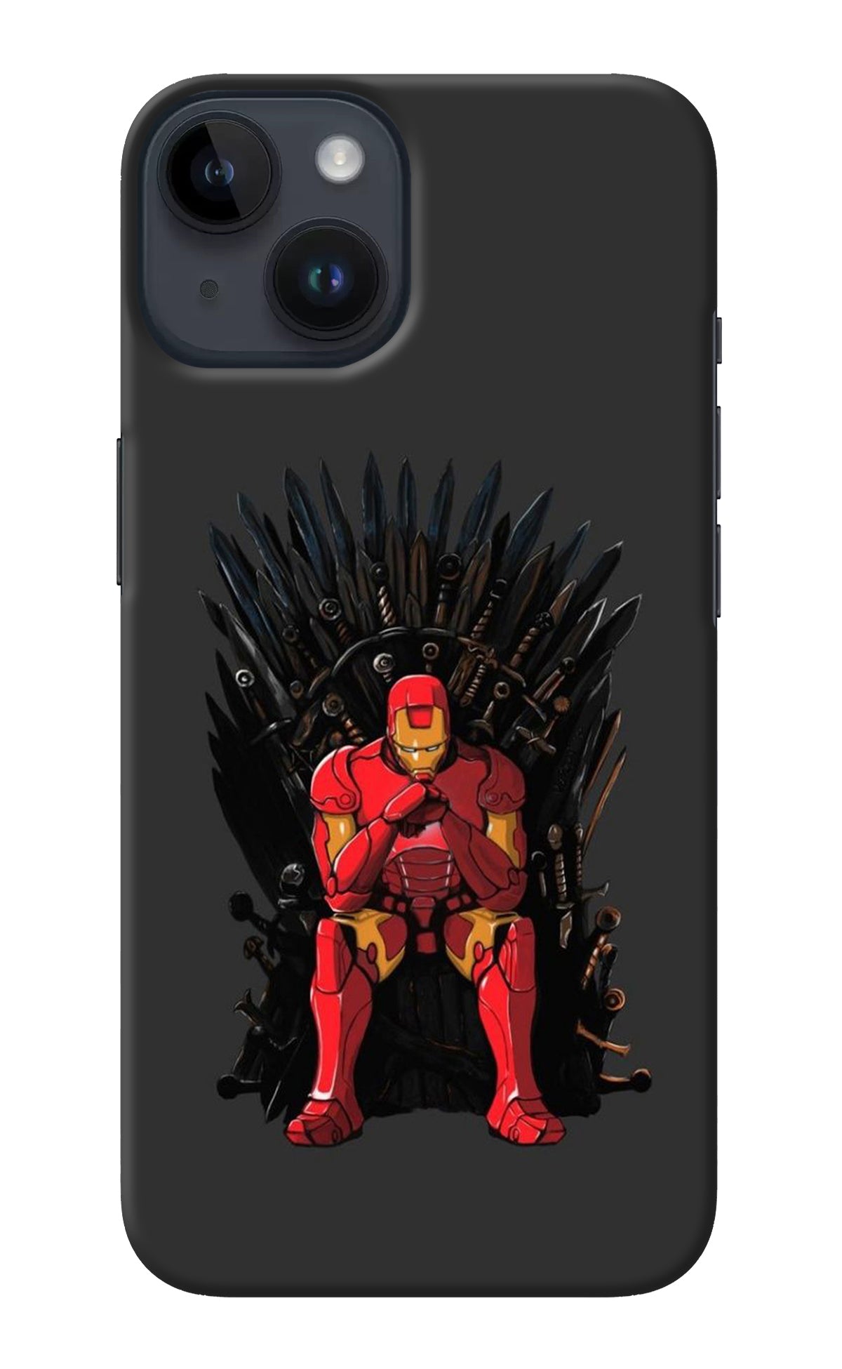 Ironman Throne iPhone 14 Back Cover