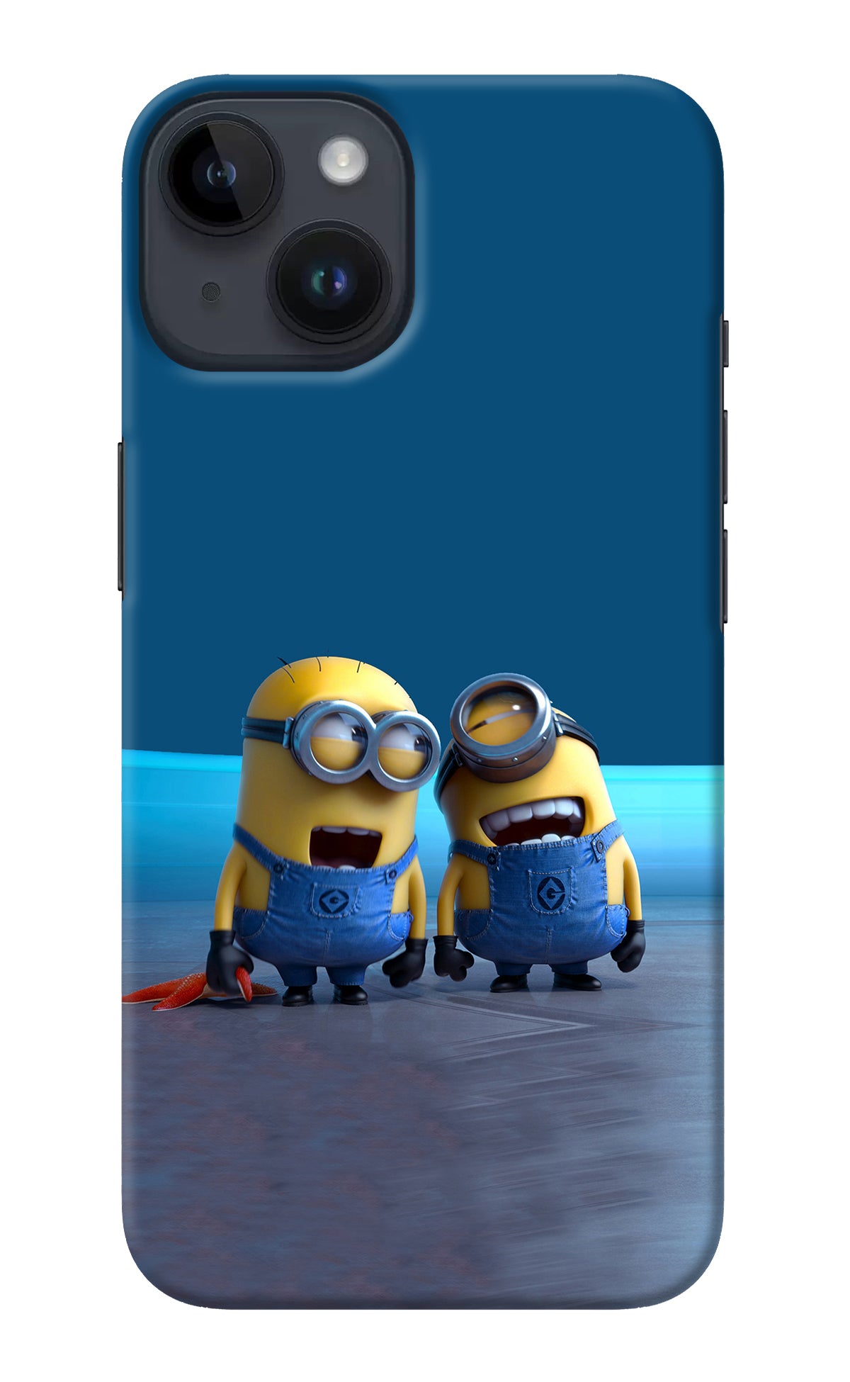 Minion Laughing iPhone 14 Back Cover