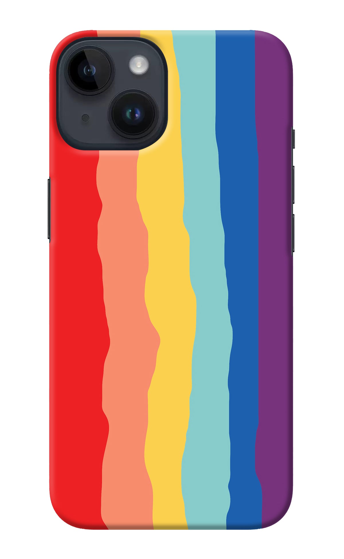 Rainbow iPhone 14 Back Cover