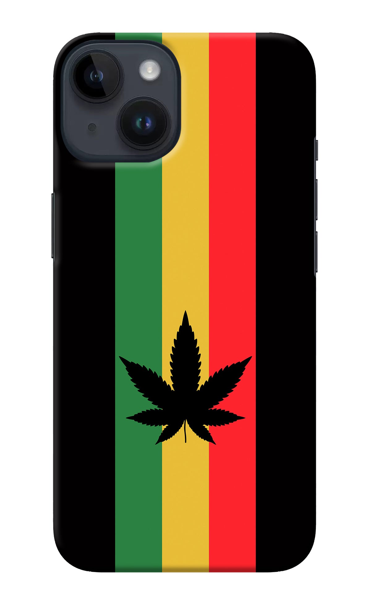 Weed Flag iPhone 14 Back Cover