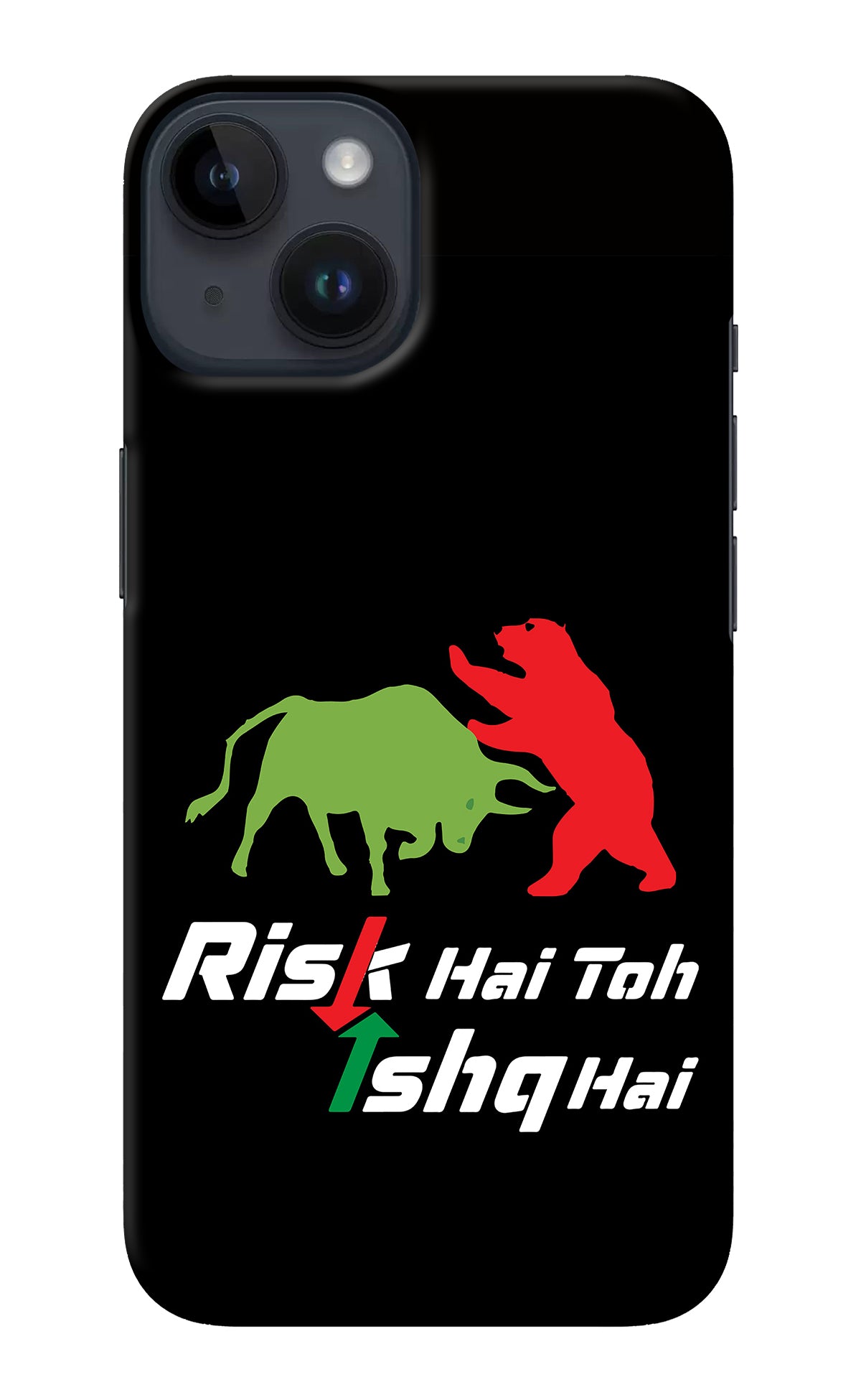 Risk Hai Toh Ishq Hai iPhone 14 Back Cover