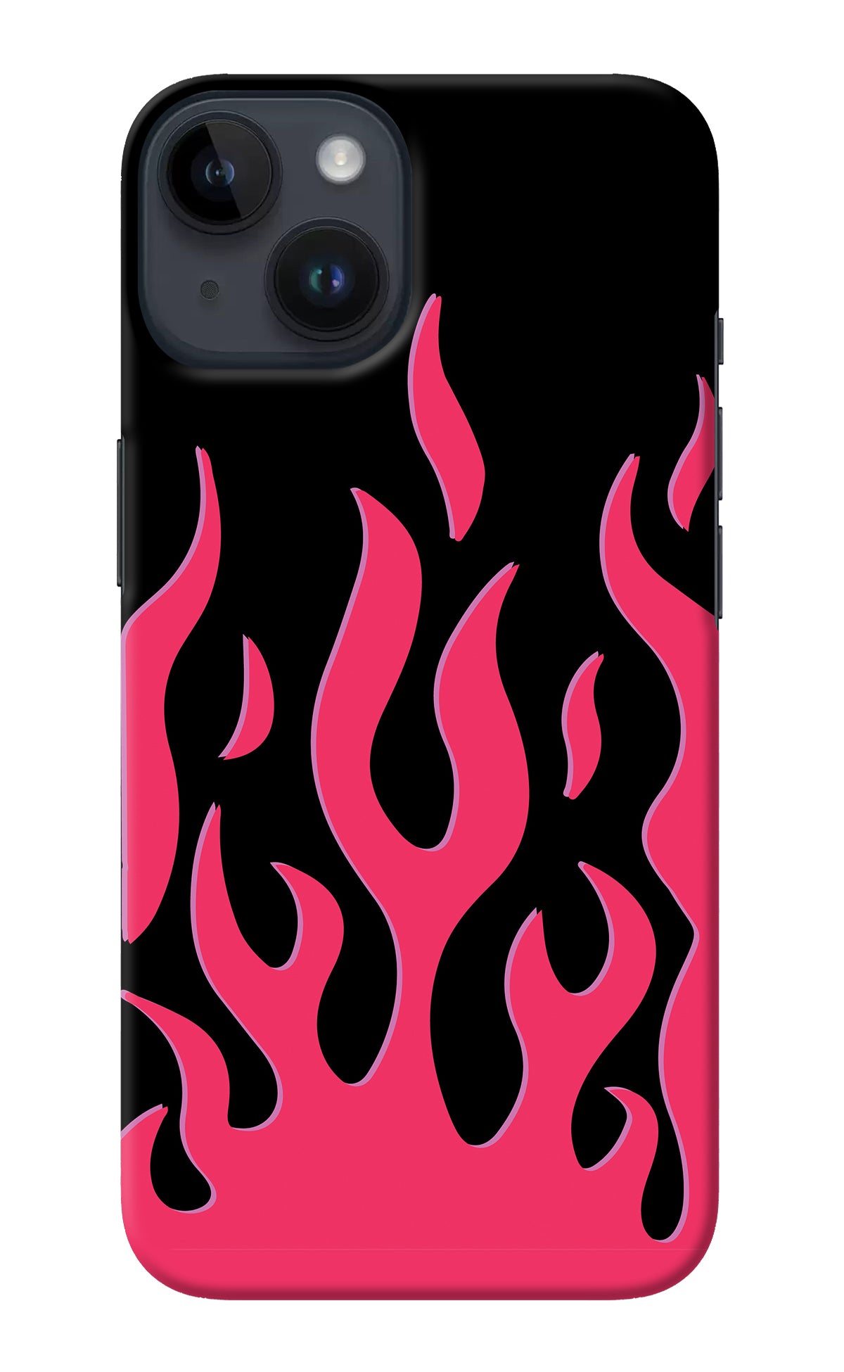 Fire Flames iPhone 14 Back Cover