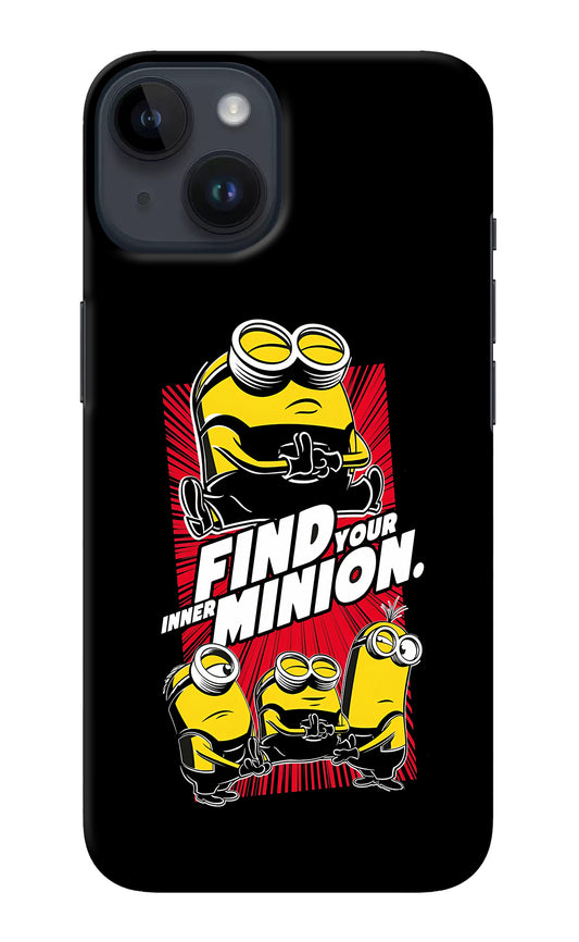 Find your inner Minion iPhone 14 Back Cover