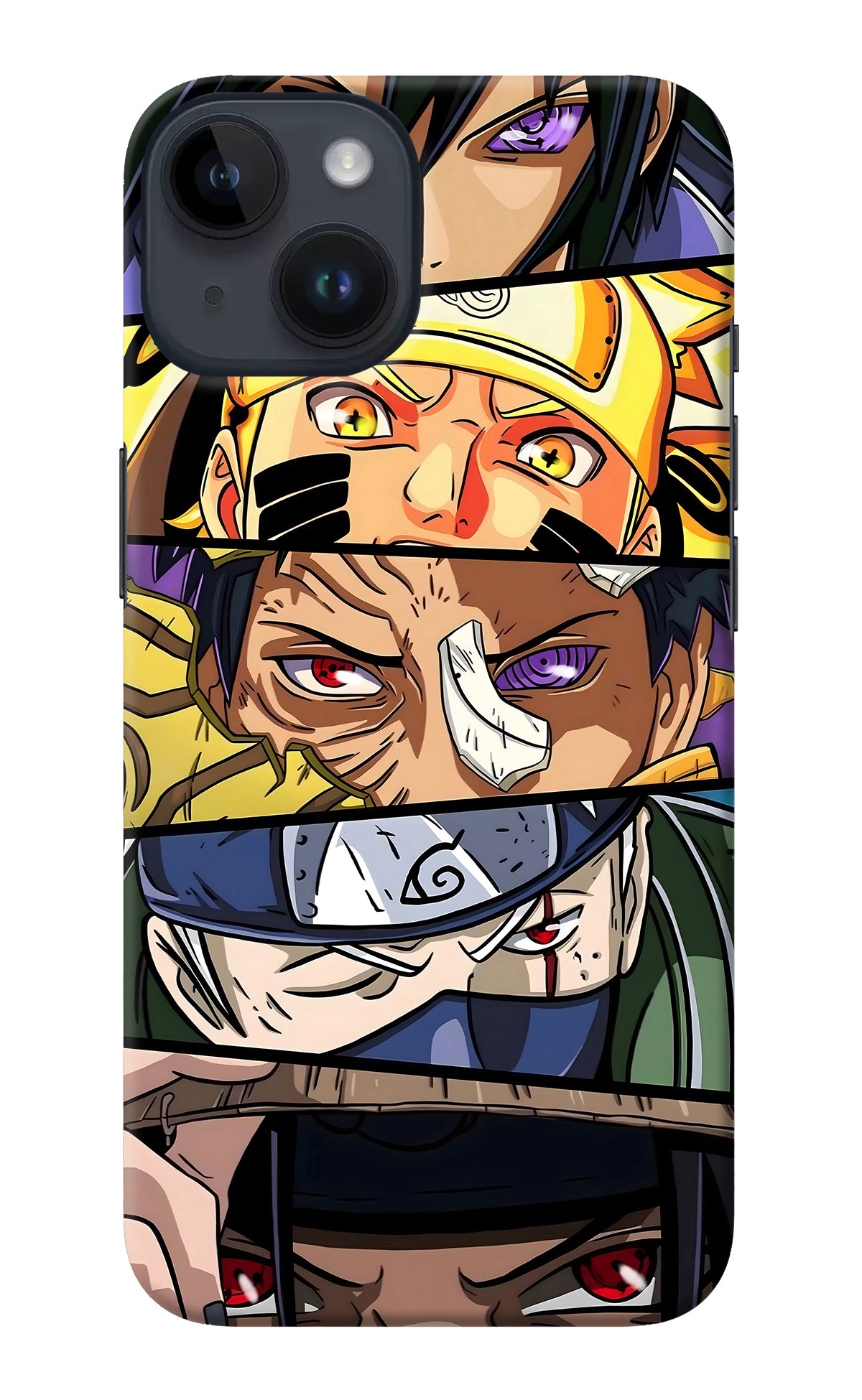 Naruto Character iPhone 14 Back Cover