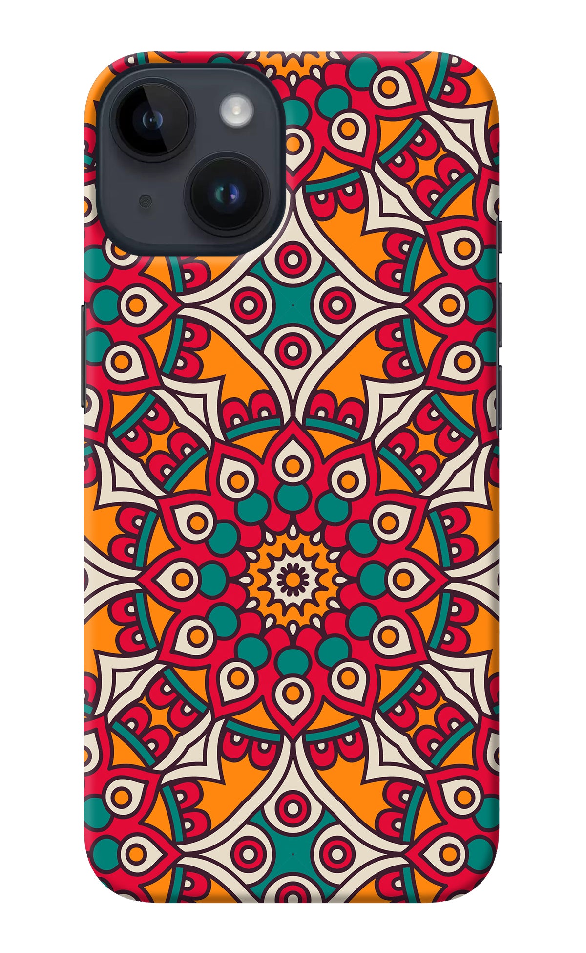 Mandala Art iPhone 14 Back Cover