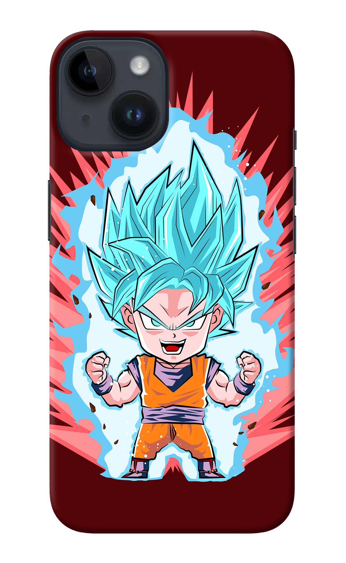 Goku Little iPhone 14 Back Cover