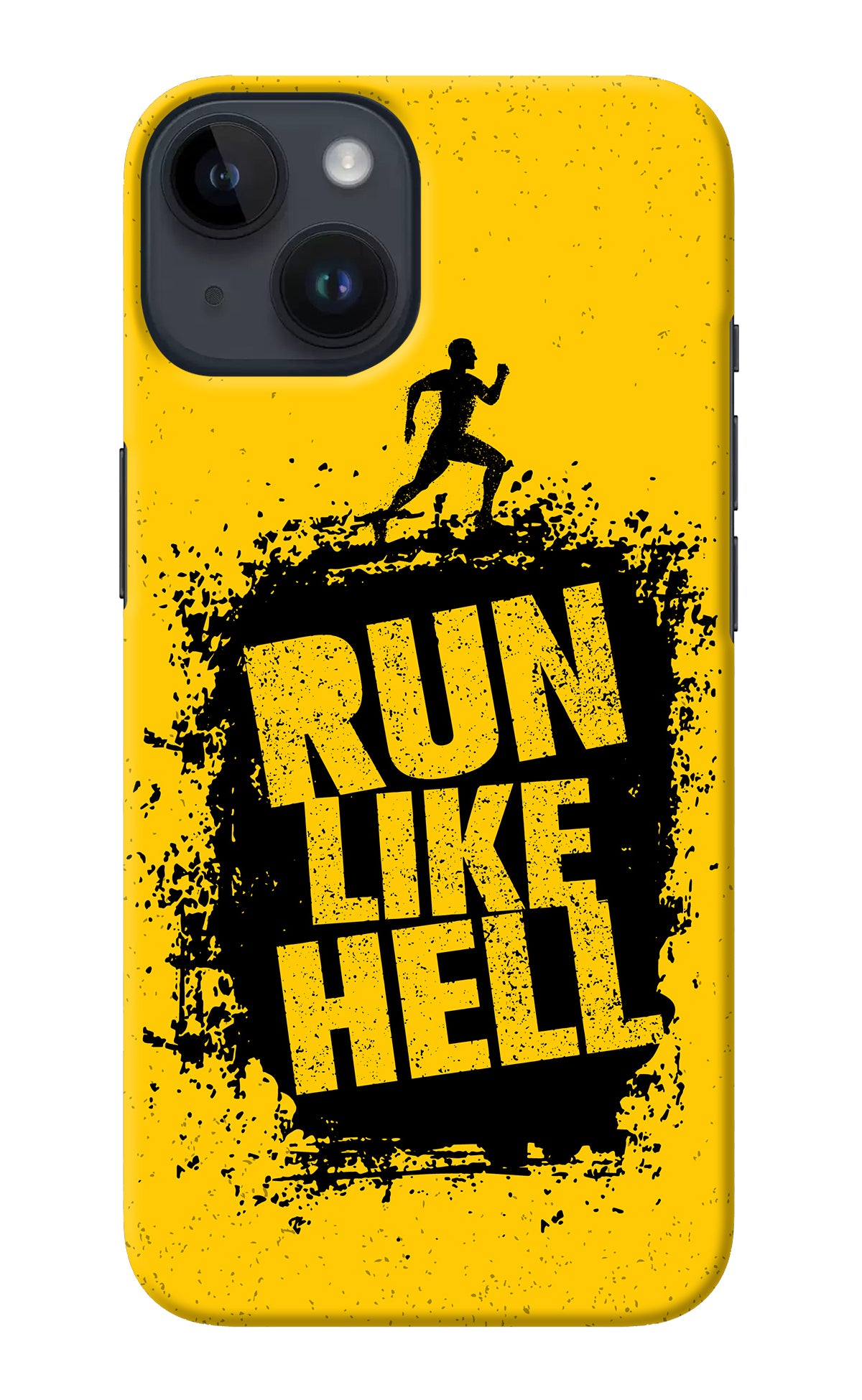 Run Like Hell iPhone 14 Back Cover