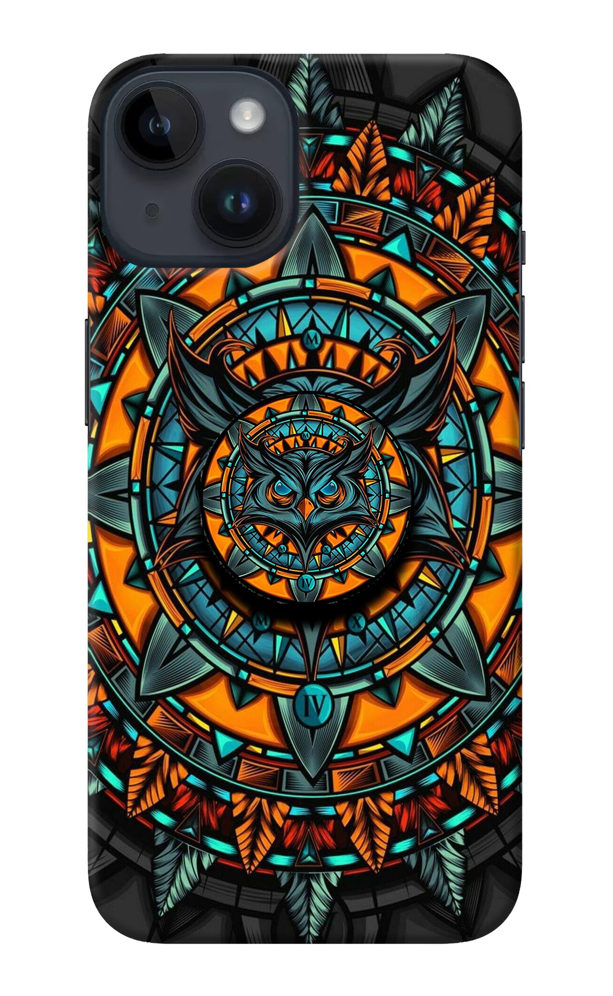 Angry Owl iPhone 14 Pop Case