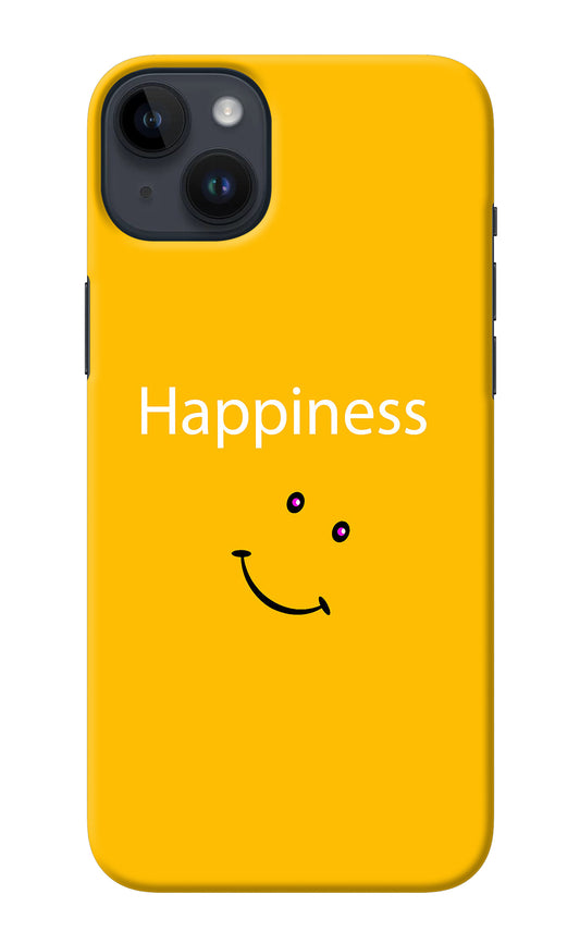 Happiness With Smiley iPhone 14 Plus Back Cover