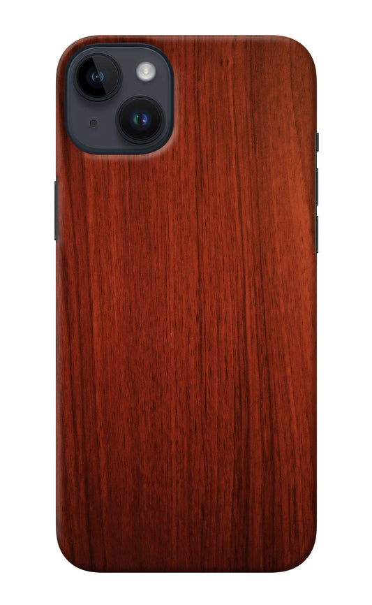 Wooden Plain Pattern iPhone 14 Plus Back Cover