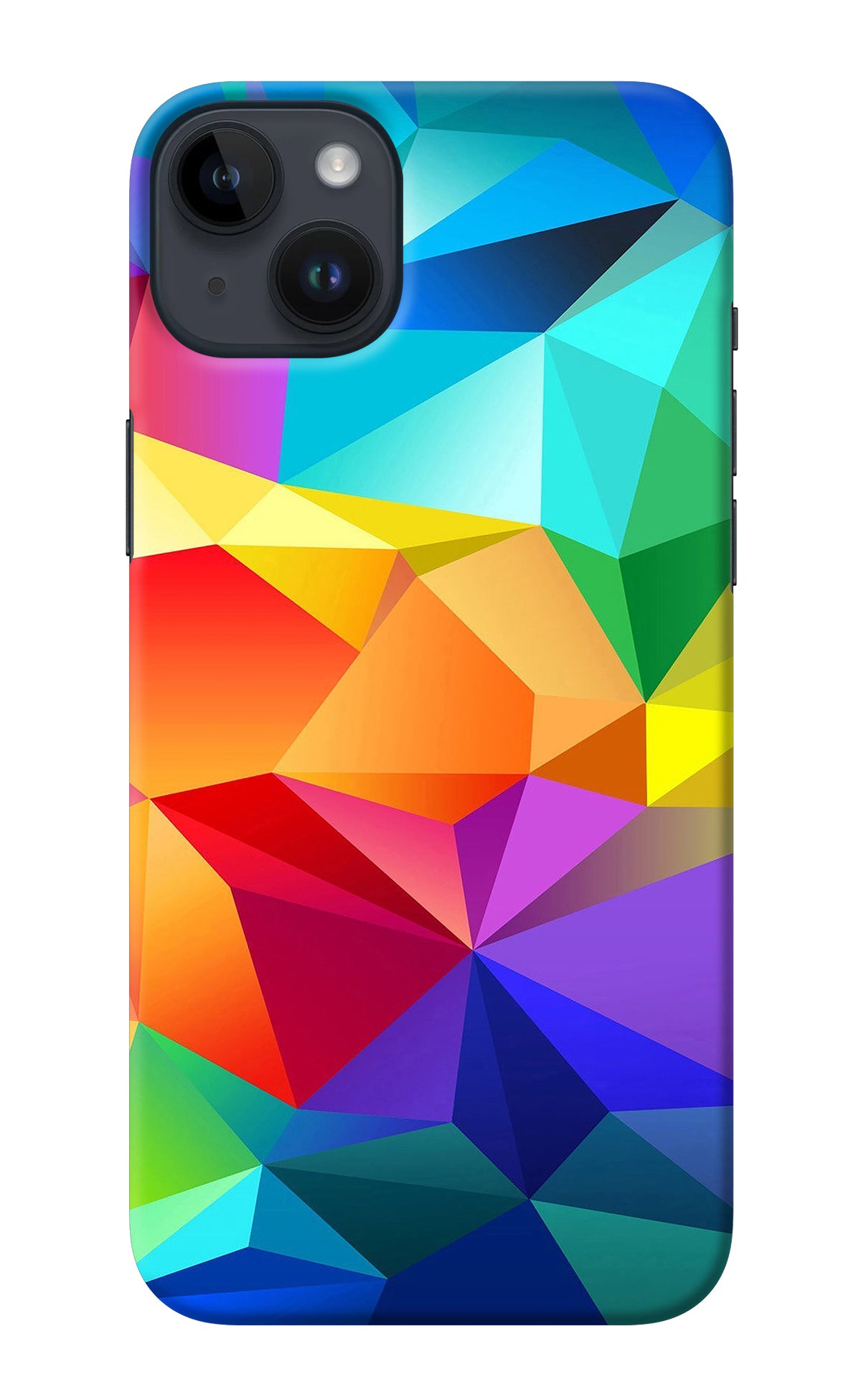 Abstract Pattern iPhone 14 Plus Back Cover