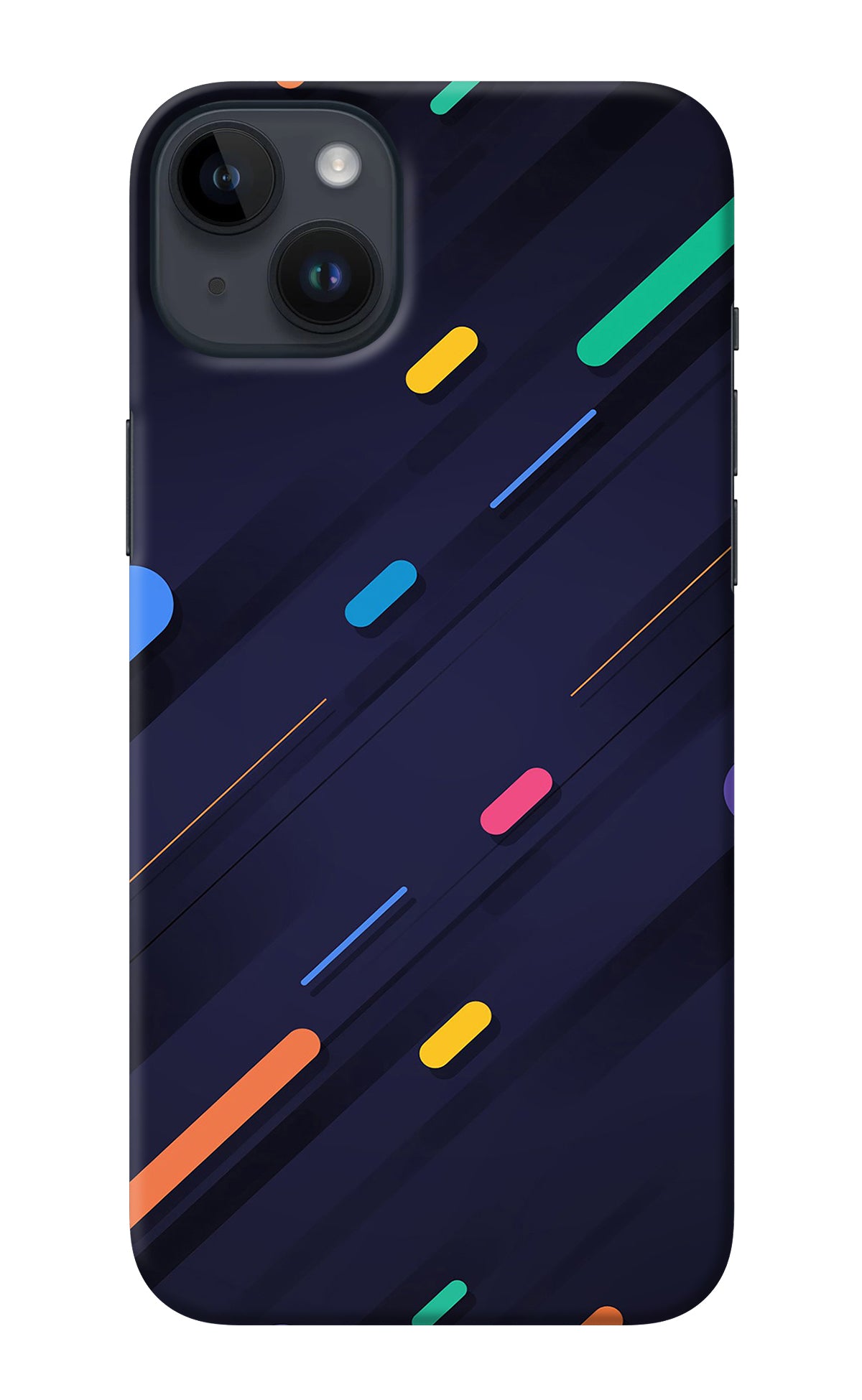 Abstract Design iPhone 14 Plus Back Cover