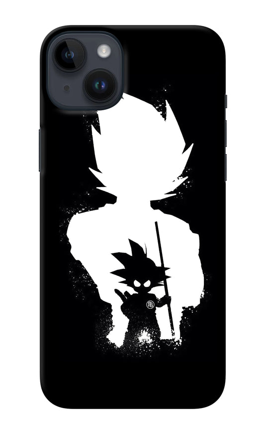 Goku Shadow iPhone 14 Plus Back Cover