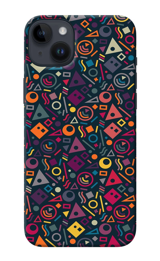 Geometric Abstract iPhone 14 Plus Back Cover