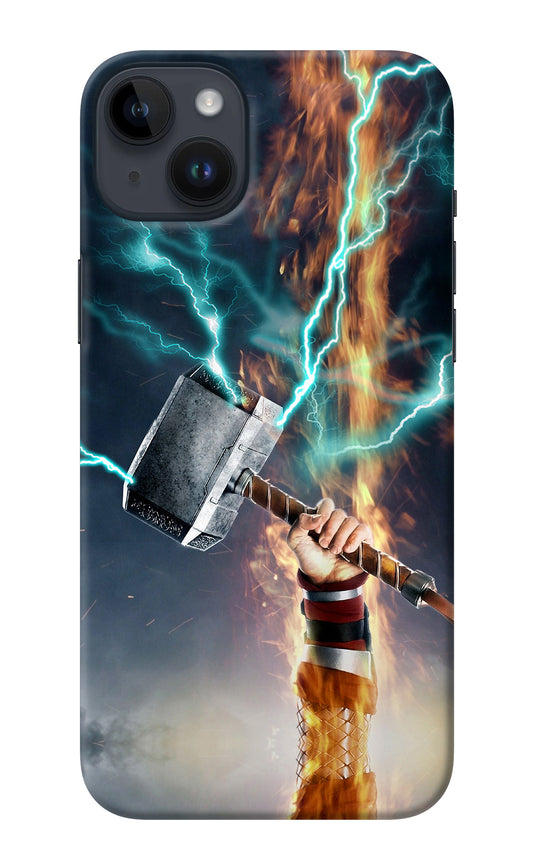 Thor Hammer Mjolnir iPhone 14 Plus Back Cover