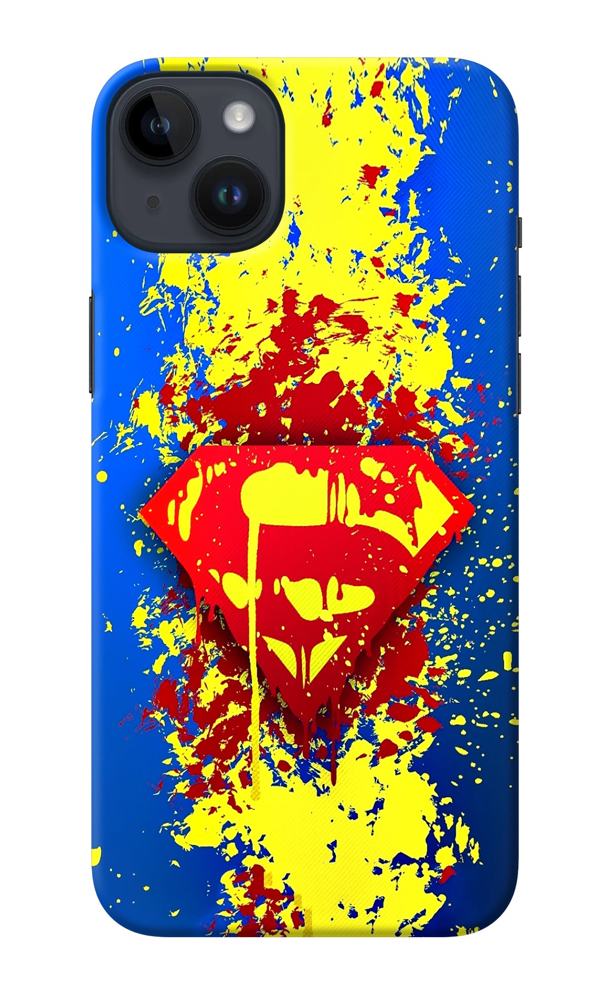 Superman logo iPhone 14 Plus Back Cover