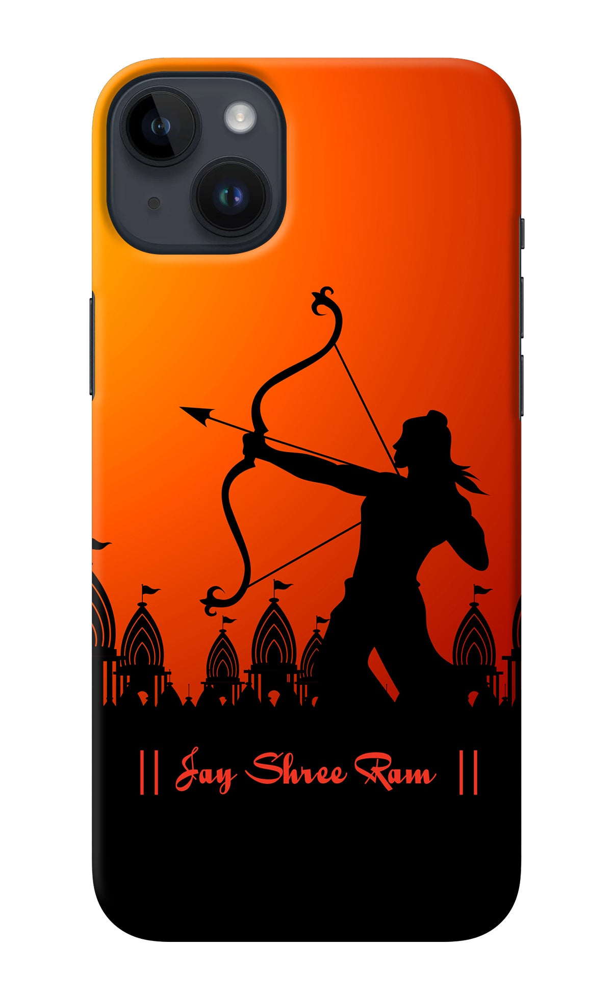 Lord Ram - 4 iPhone 14 Plus Back Cover