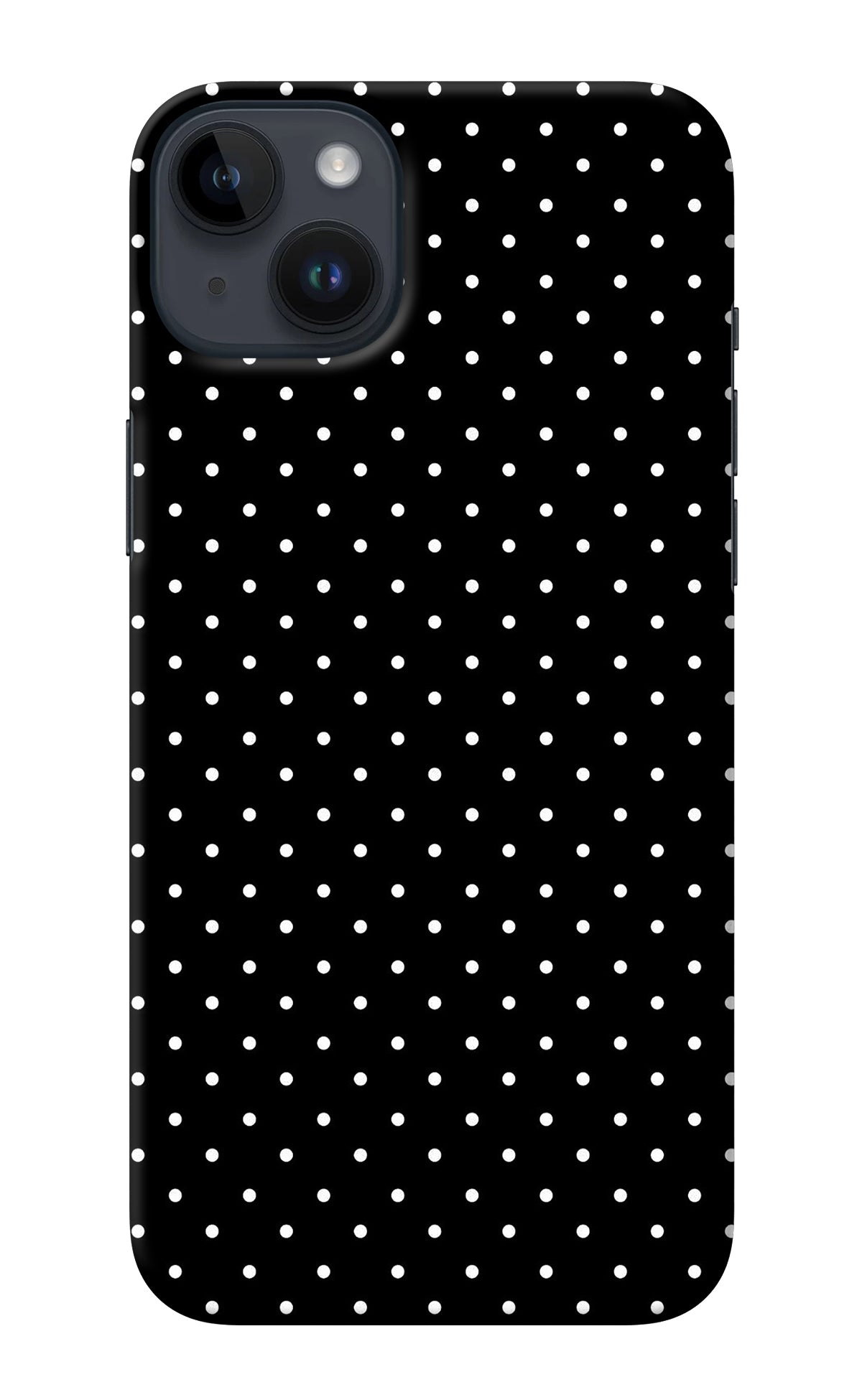 White Dots iPhone 14 Plus Back Cover