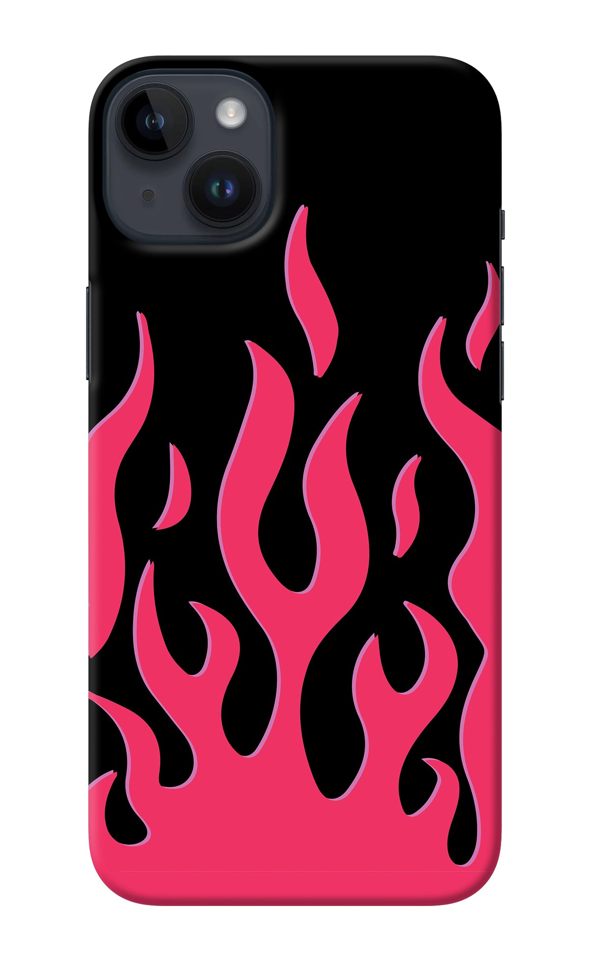 Fire Flames iPhone 14 Plus Back Cover