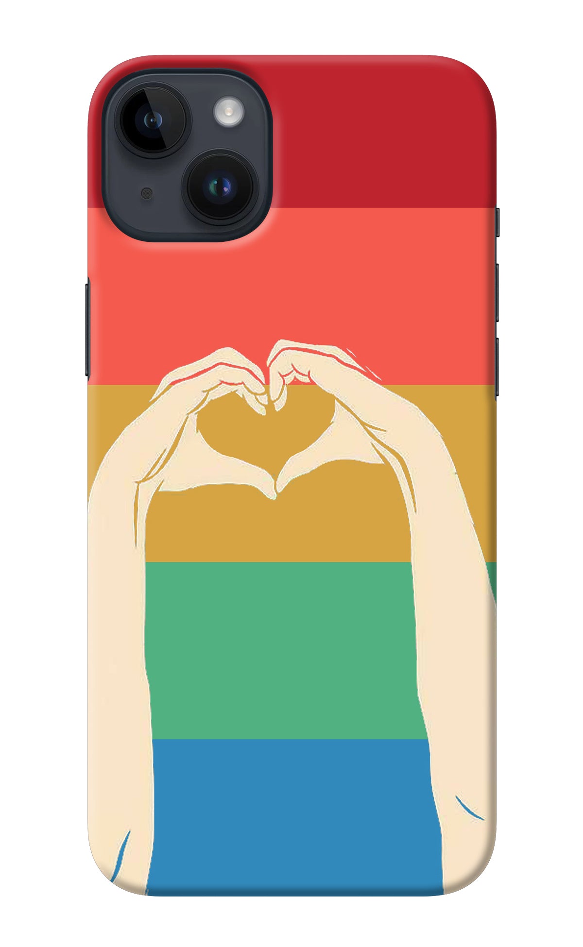 Vintage Love iPhone 14 Plus Back Cover