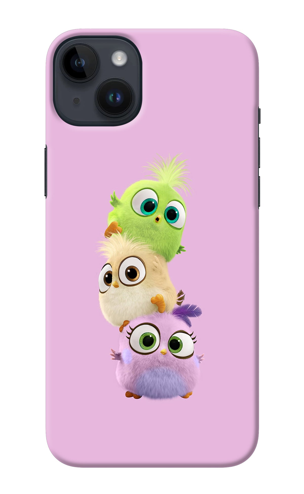 Cute Little Birds iPhone 14 Plus Back Cover