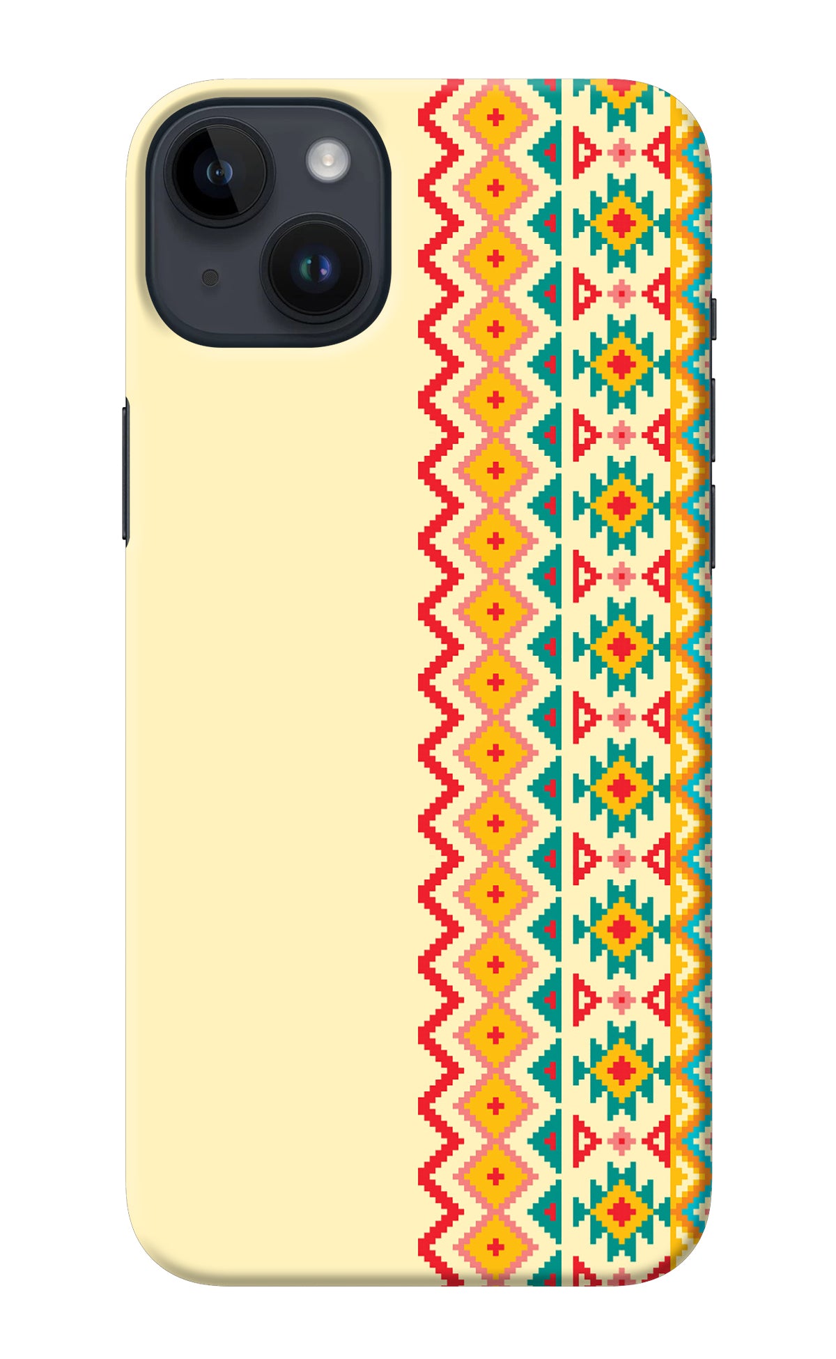 Ethnic Seamless iPhone 14 Plus Back Cover