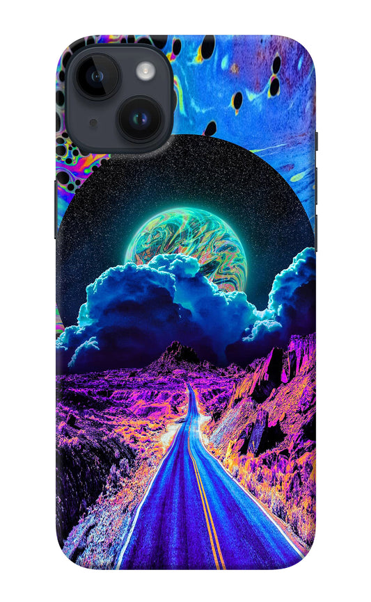 Psychedelic Painting iPhone 14 Plus Back Cover