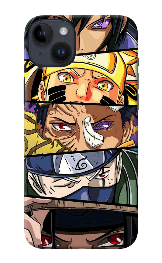 Naruto Character iPhone 14 Plus Back Cover