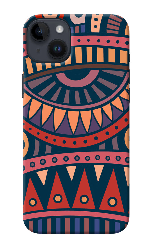 African Culture Design iPhone 14 Plus Back Cover