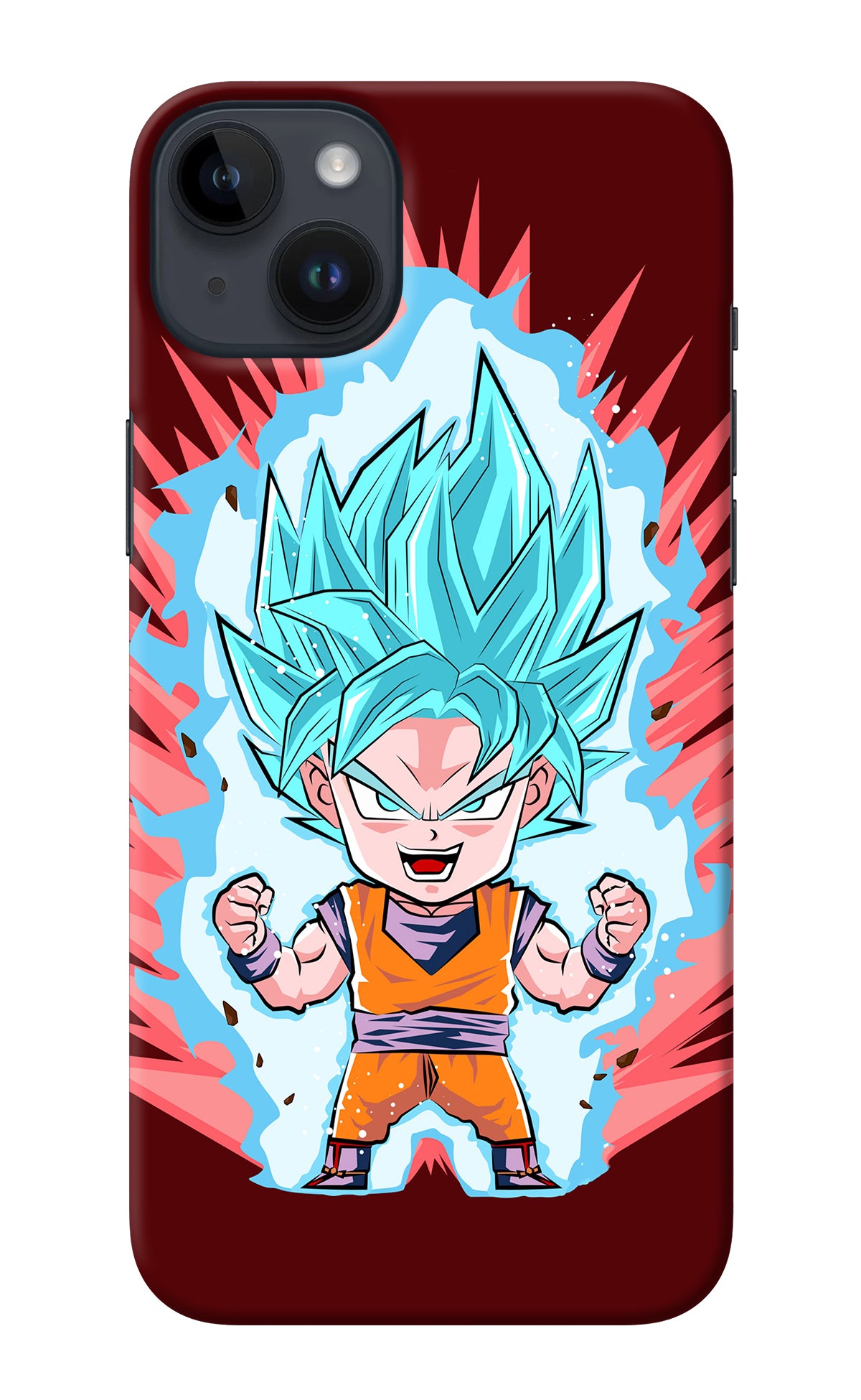 Goku Little iPhone 14 Plus Back Cover