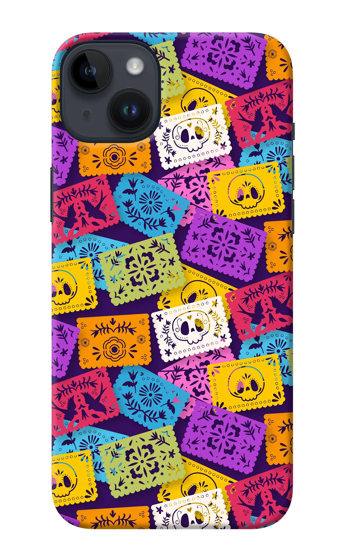 Mexican Pattern iPhone 14 Plus Back Cover