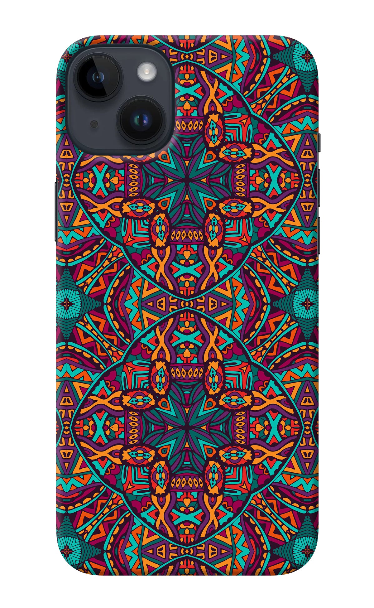 Colour Mandala iPhone 14 Plus Back Cover