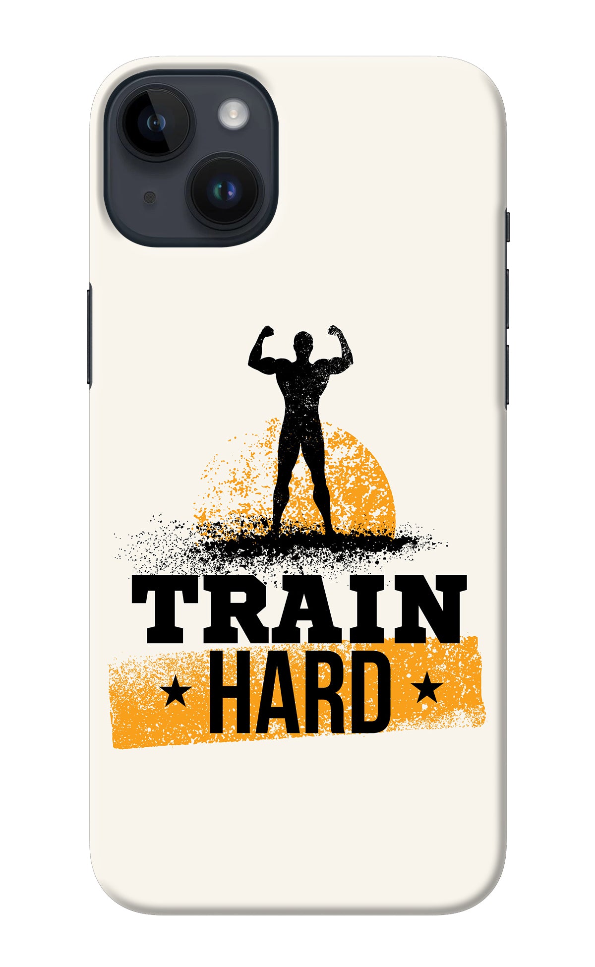 Train Hard iPhone 14 Plus Back Cover