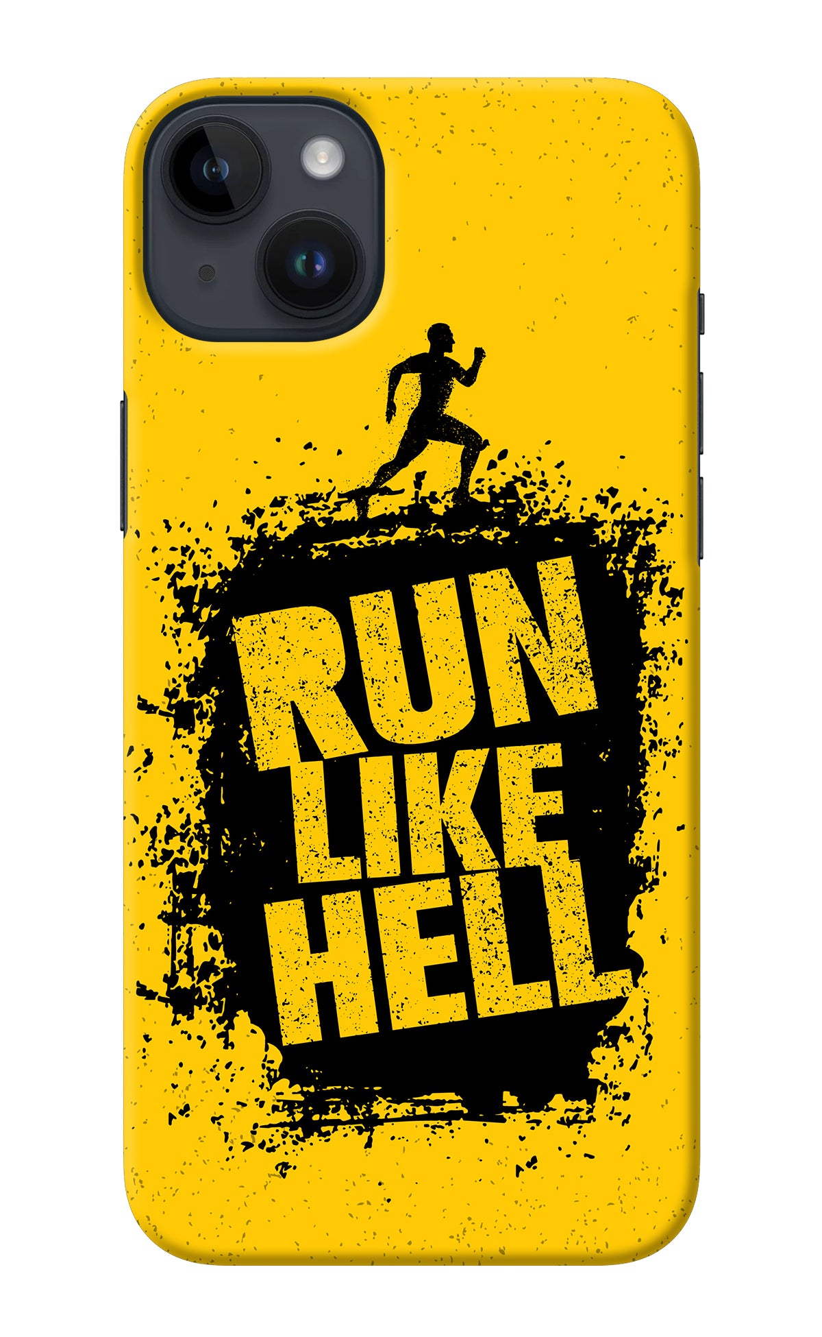 Run Like Hell iPhone 14 Plus Back Cover