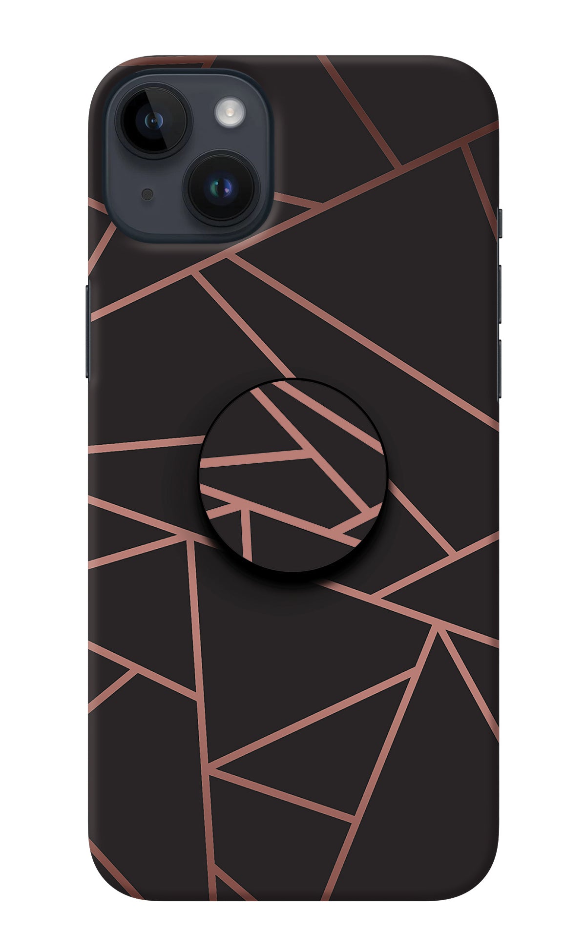 Geometric Pattern iPhone 14 Plus Pop Case