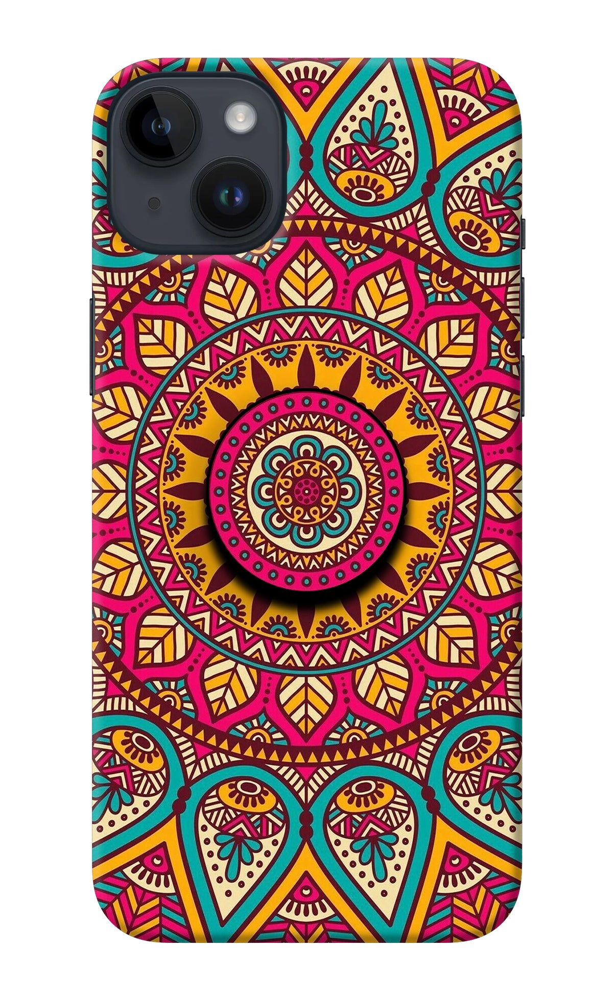 Mandala iPhone 14 Plus Pop Case