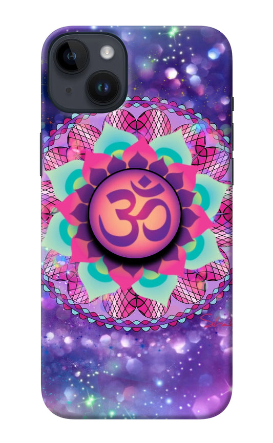 Om Purple iPhone 14 Plus Pop Case